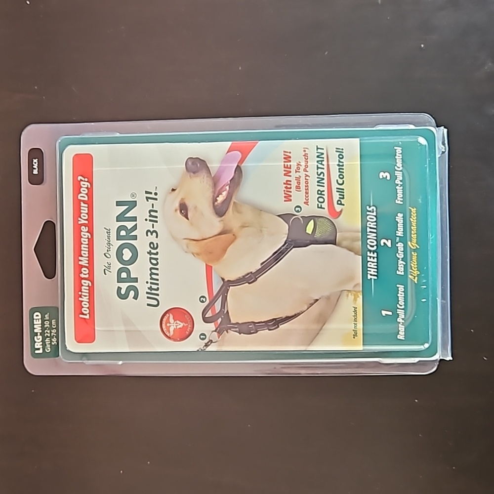 The Original SPORN Ultimate 3-in-1 Pull Control Dog Harness Large-Medium